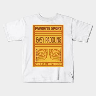 Easy Paddling Kids T-Shirt